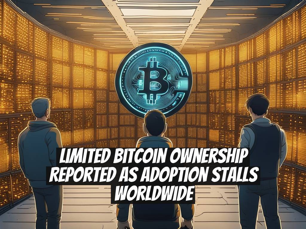 Limited Bitcoin Ownership Reported as Adoption Stalls Worldwide
