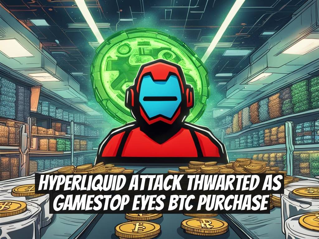 Hyperliquid Attack Thwarted as GameStop Eyes BTC Purchase