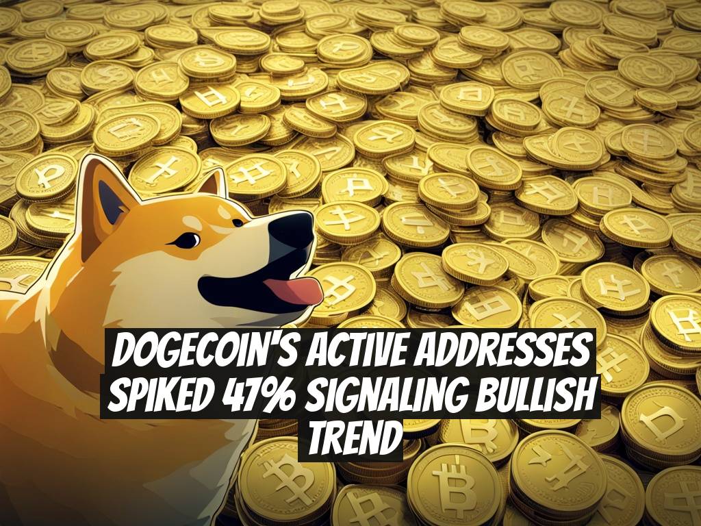 Dogecoin's Active Addresses Spiked 47% Signaling Bullish Trend