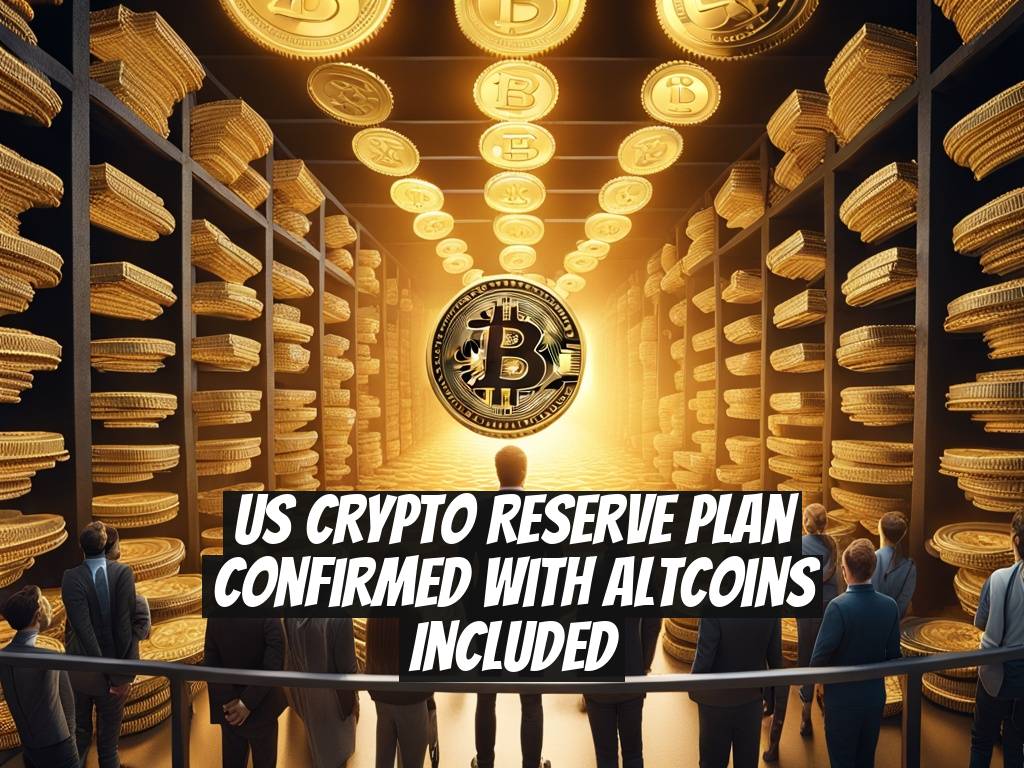 US Crypto Reserve Plan Confirmed with Altcoins Included