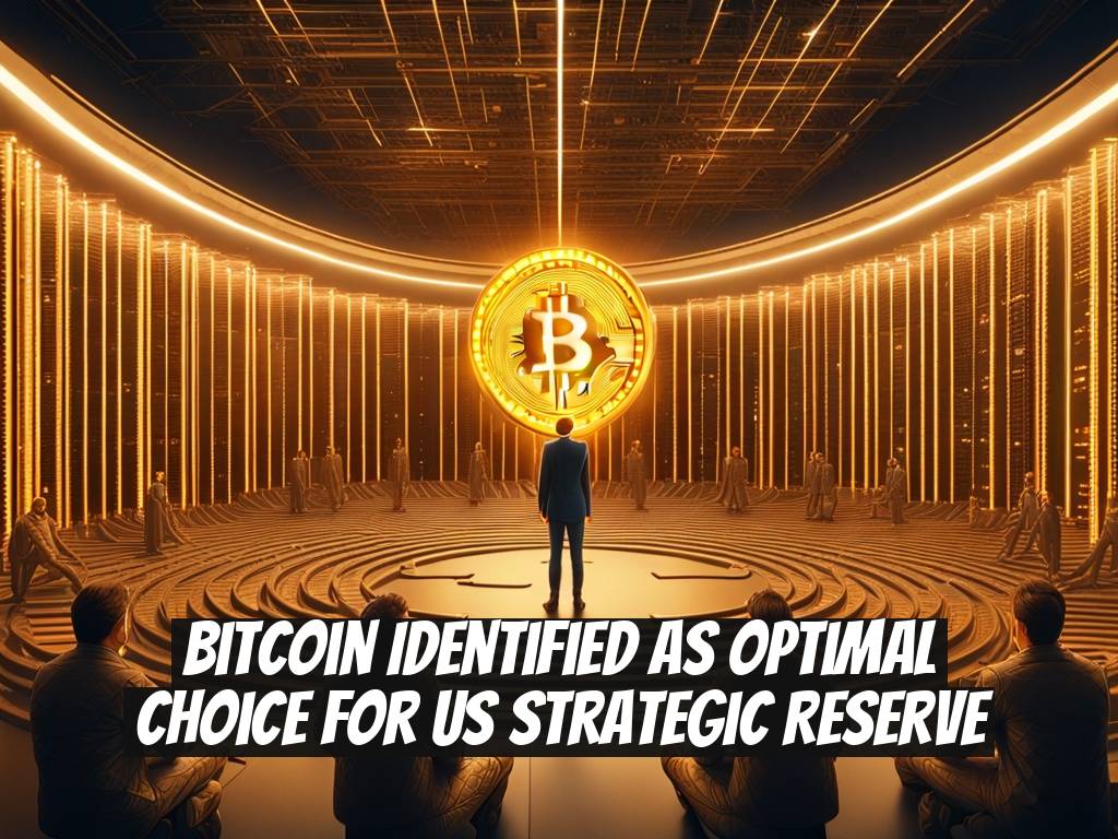 Bitcoin Identified as Optimal Choice for US Strategic Reserve