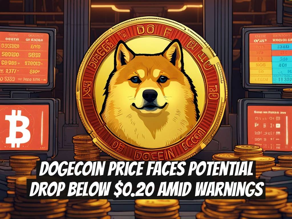 Dogecoin Price Faces Potential Drop Below $0.20 Amid Warnings