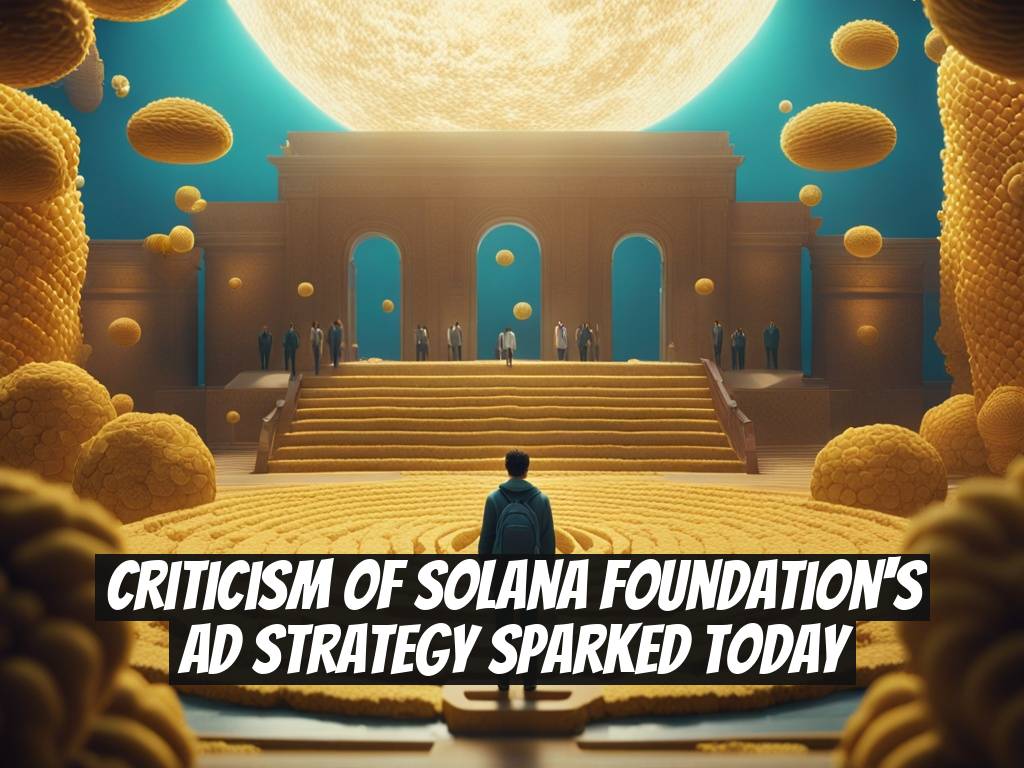 Criticism of Solana Foundation's Ad Strategy Sparked Today