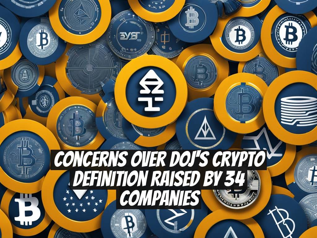Concerns Over DOJ's Crypto Definition Raised by 34 Companies