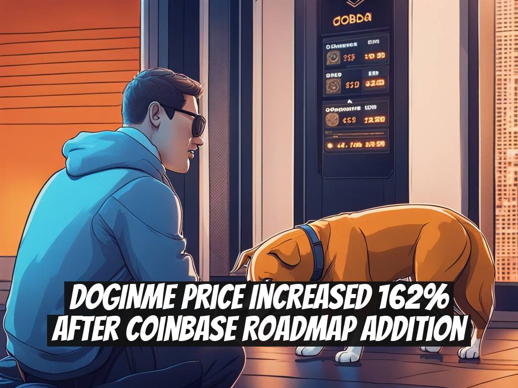 DOGINME Price Increased 162% After Coinbase Roadmap Addition