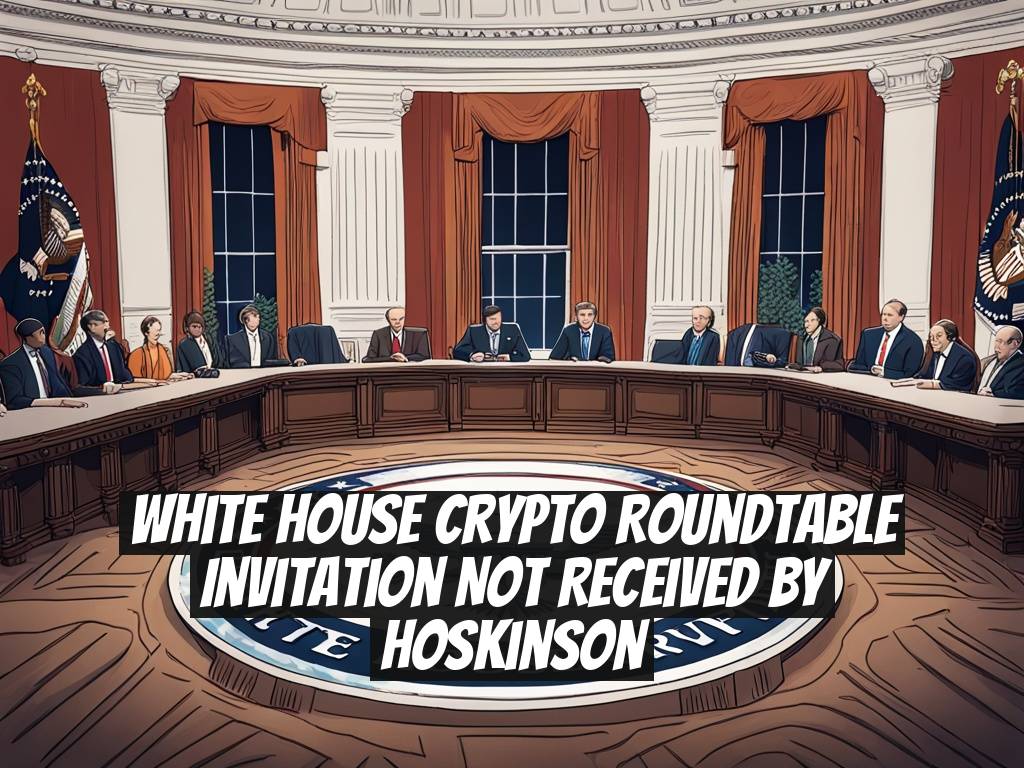 White House Crypto Roundtable Invitation Not Received by Hoskinson