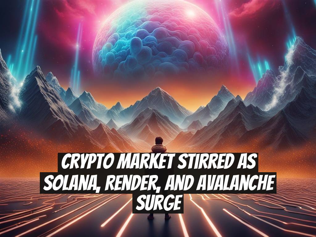 Crypto Market Stirred as Solana, Render, and Avalanche Surge