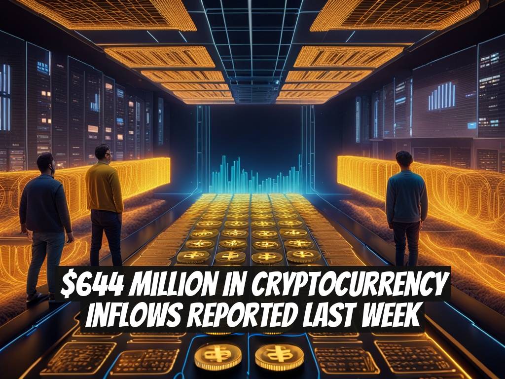 $644 Million in Cryptocurrency Inflows Reported Last Week