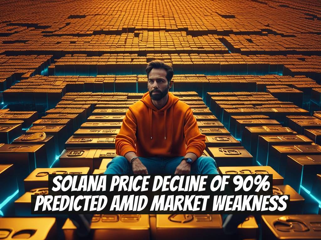 Solana Price Decline of 90% Predicted Amid Market Weakness