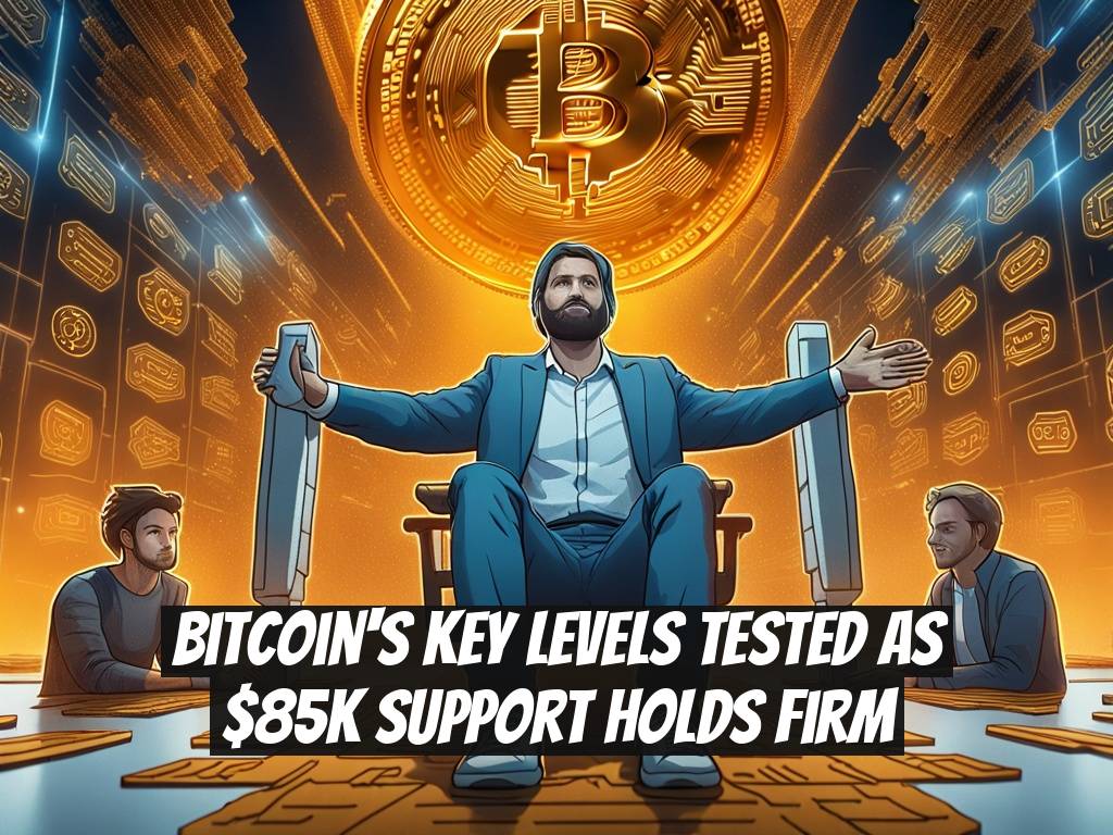 Bitcoin's Key Levels Tested as $85K Support Holds Firm