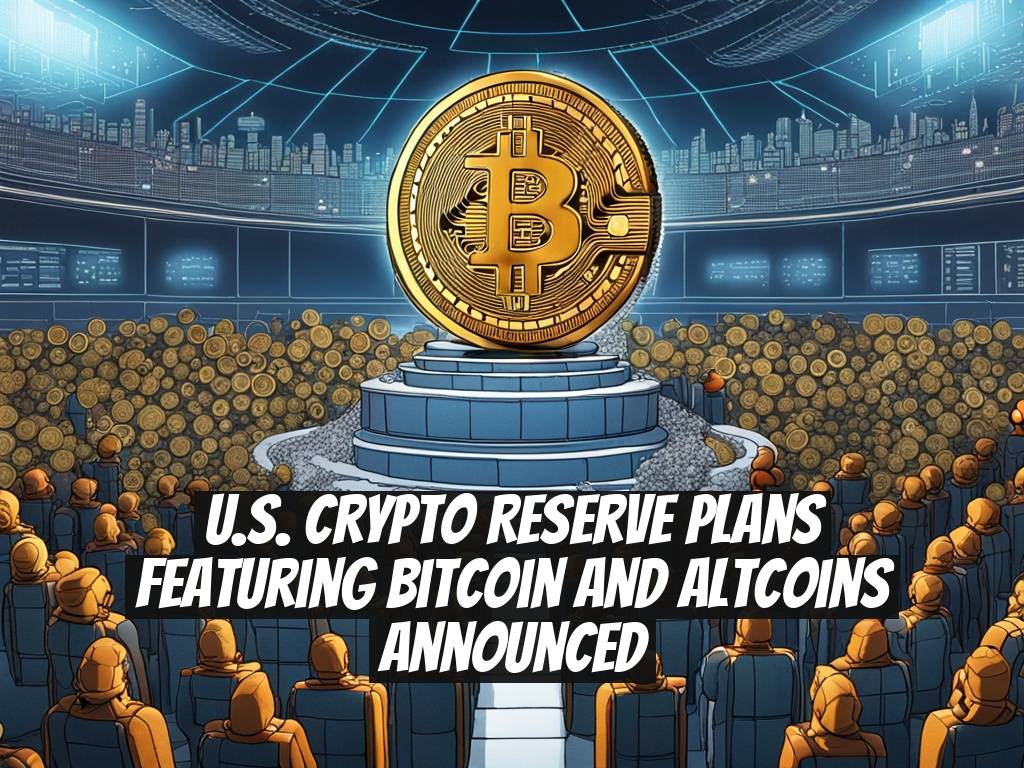 U.S. Crypto Reserve Plans Featuring Bitcoin and Altcoins Announced