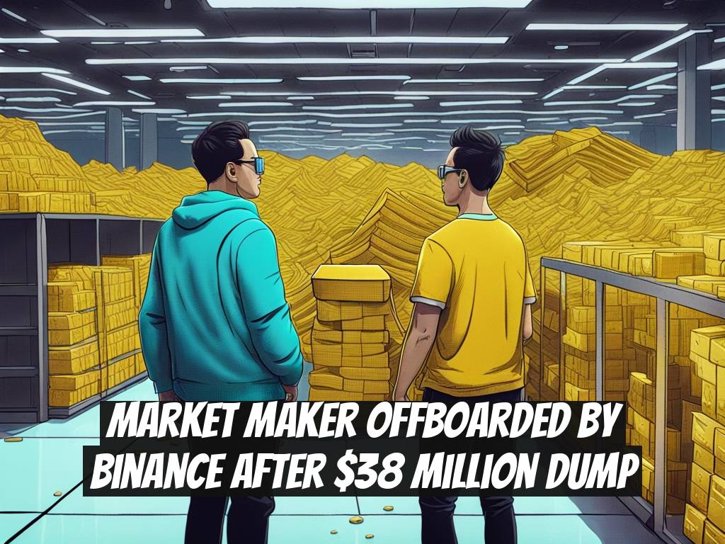 Market Maker Offboarded by Binance After $38 Million Dump