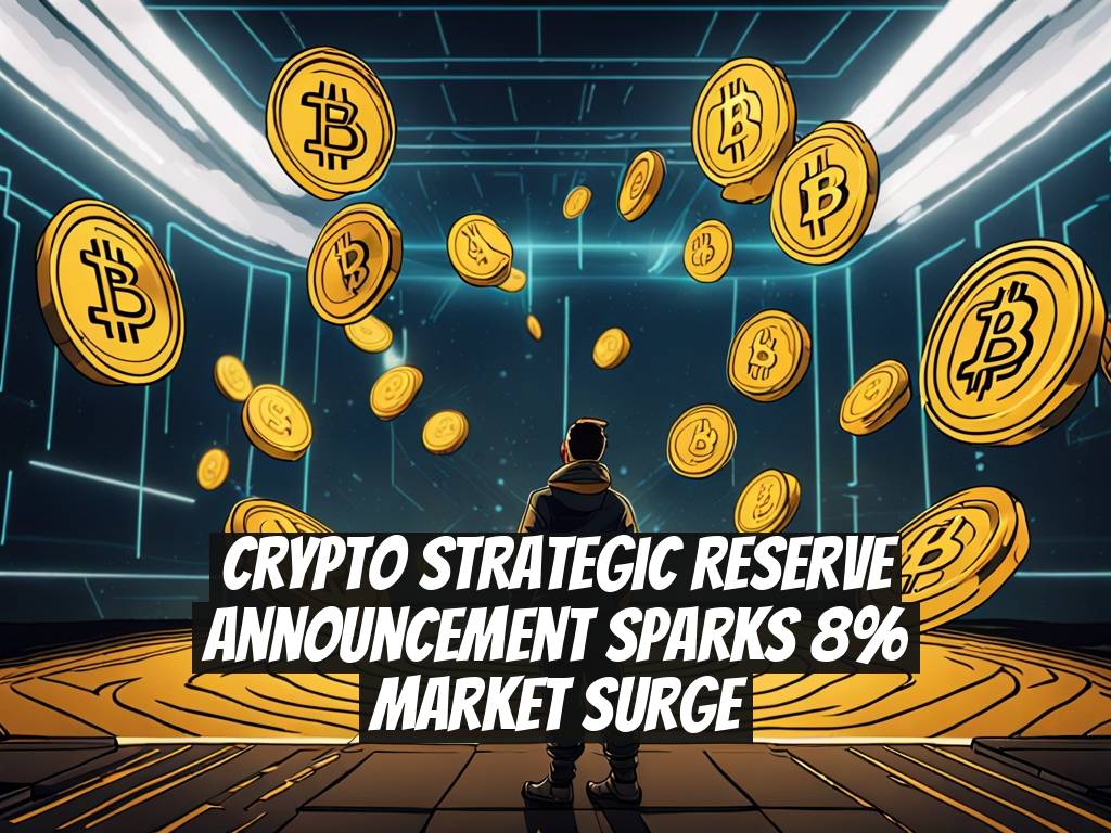Crypto Strategic Reserve Announcement Sparks 8% Market Surge