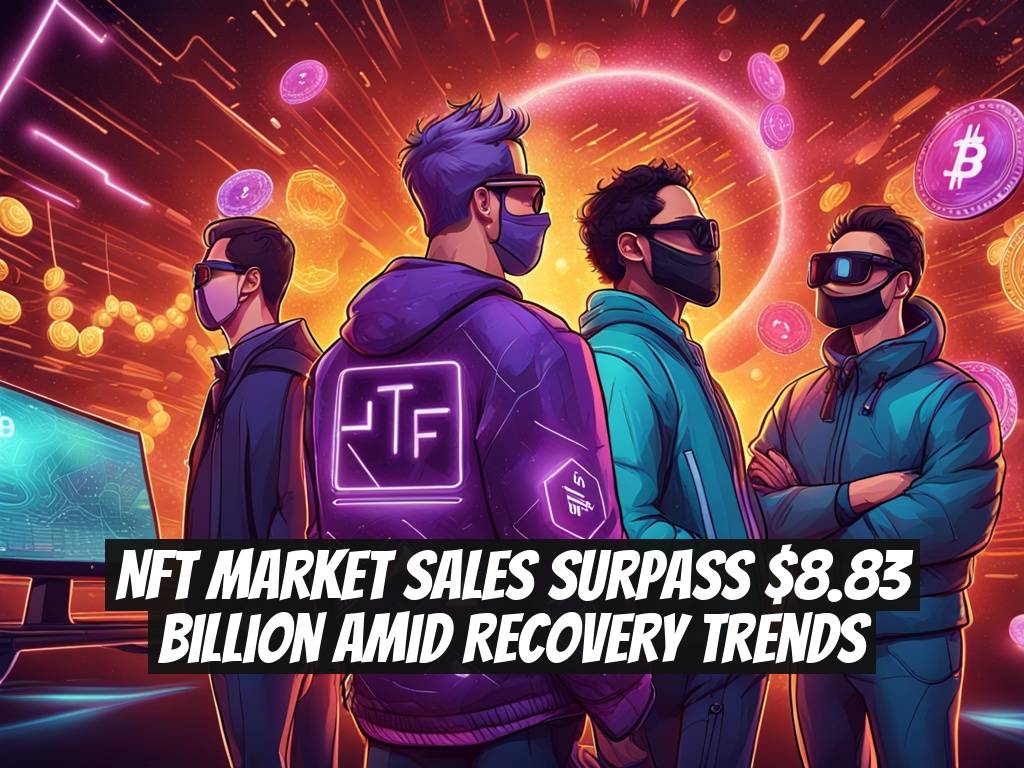 NFT Market Sales Surpass $8.83 Billion Amid Recovery Trends