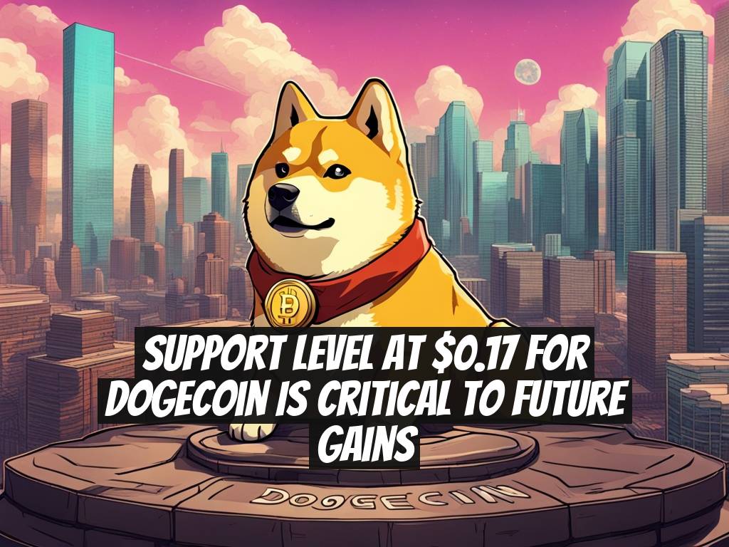 Support Level at $0.17 for Dogecoin is Critical to Future Gains