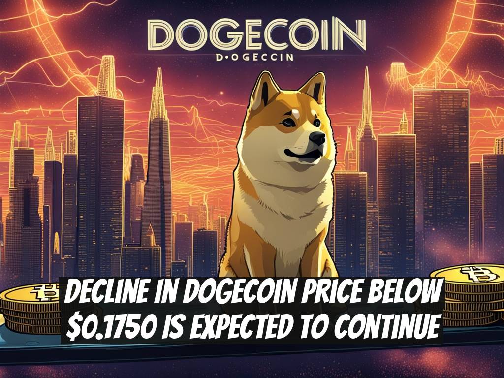 Decline in Dogecoin Price Below $0.1750 Is Expected to Continue