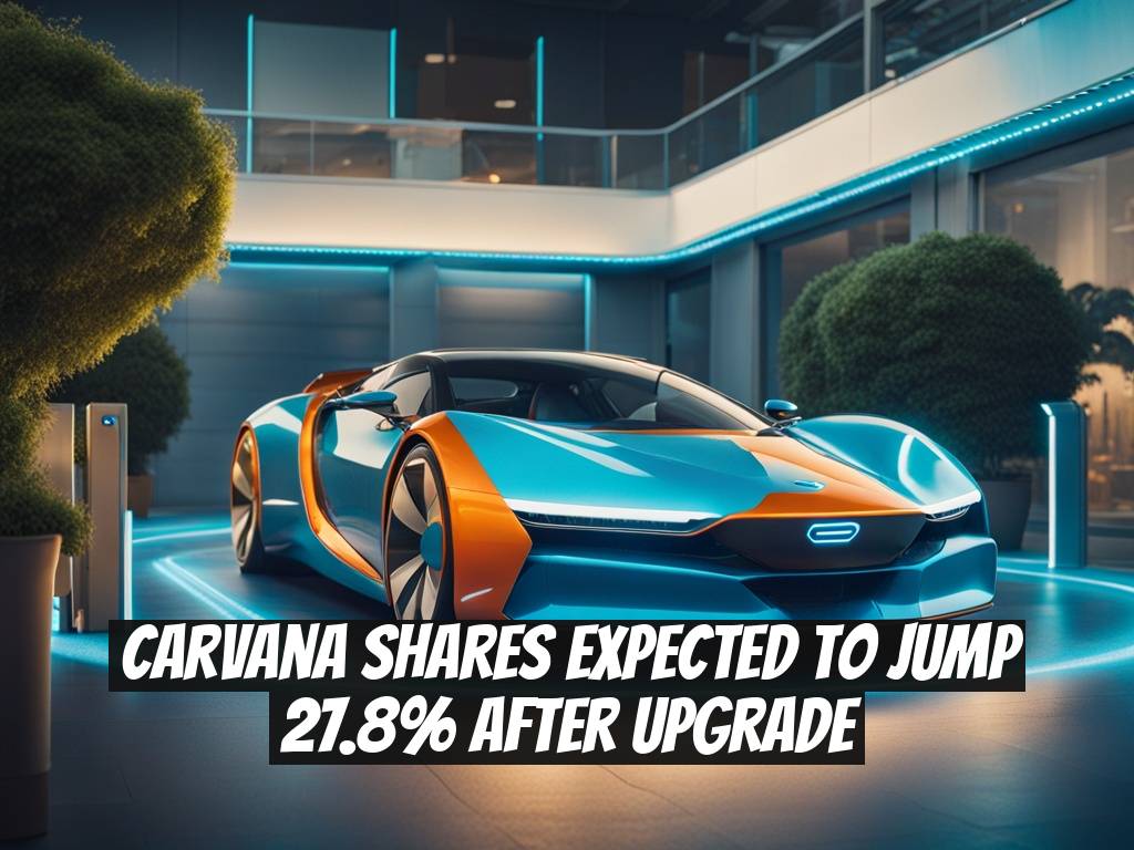 Carvana Shares Expected to Jump 27.8% After Upgrade