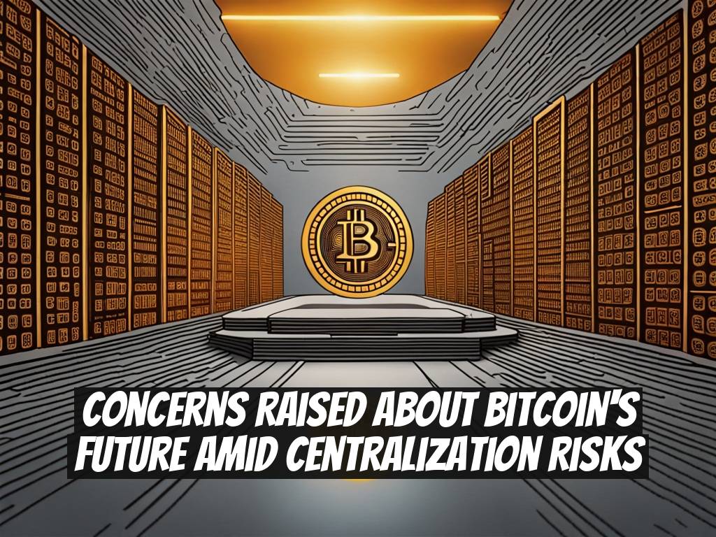 Concerns Raised About Bitcoin's Future Amid Centralization Risks