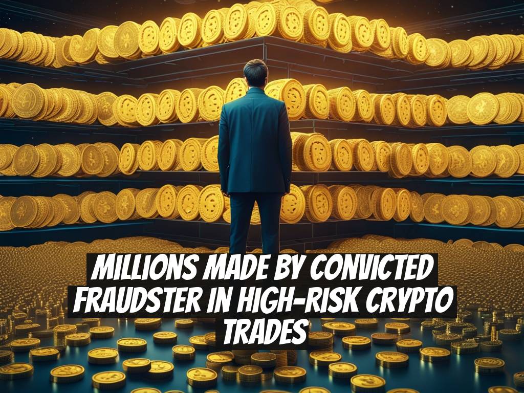 Millions Made by Convicted Fraudster in High-Risk Crypto Trades