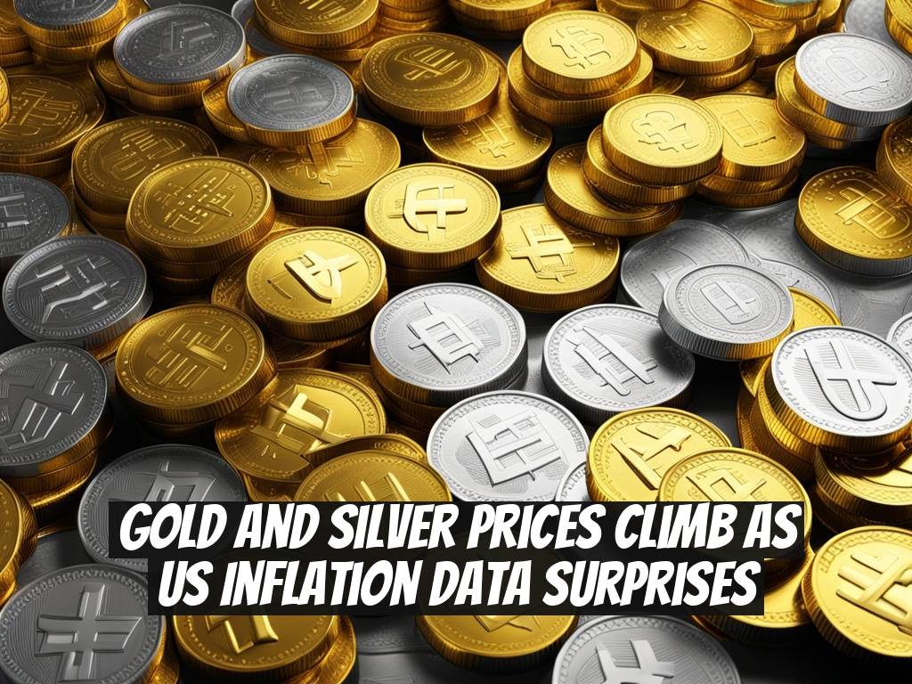 Gold and Silver Prices Climb as US Inflation Data Surprises