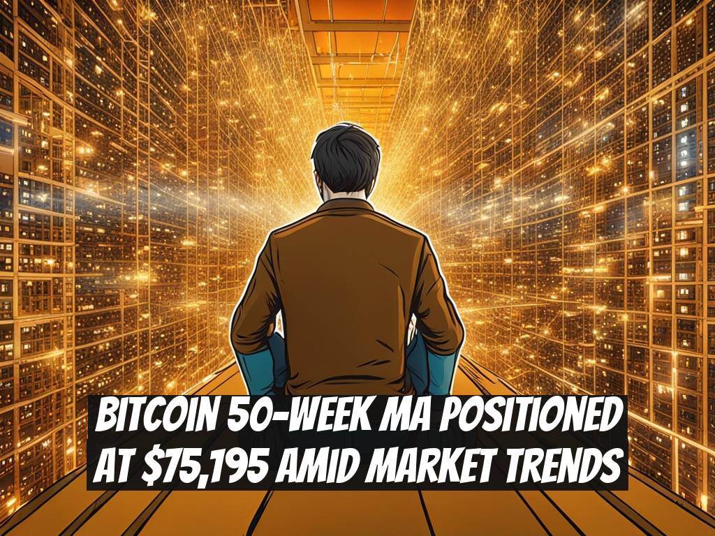 Bitcoin 50-Week MA Positioned at $75,195 Amid Market Trends