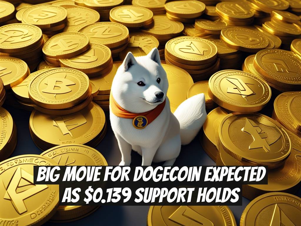 Big Move for Dogecoin Expected as $0.139 Support Holds