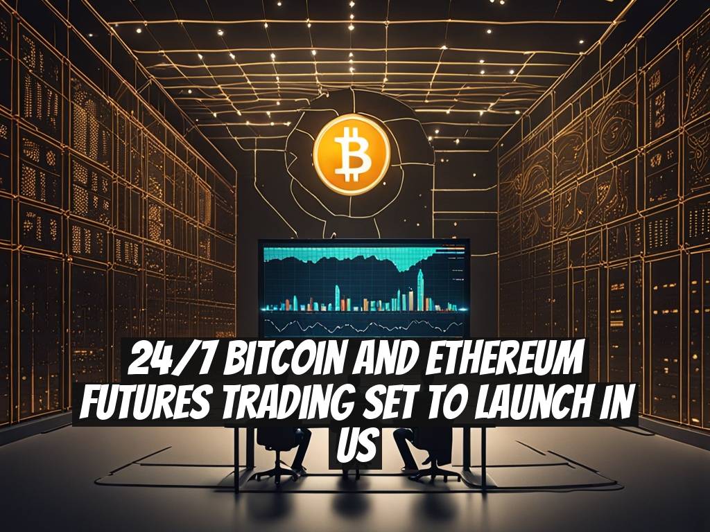 24/7 Bitcoin and Ethereum Futures Trading Set to Launch in US