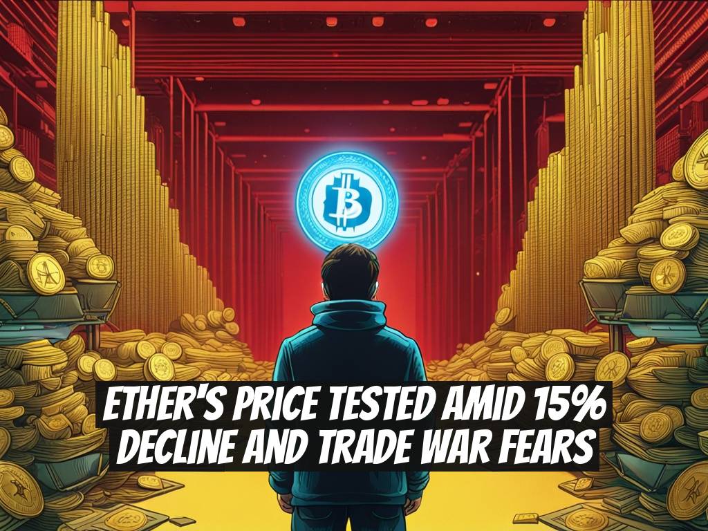 Ether's Price Tested Amid 15% Decline and Trade War Fears