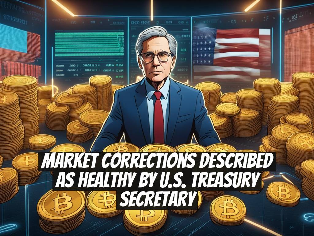 Market Corrections Described as Healthy by U.S. Treasury Secretary