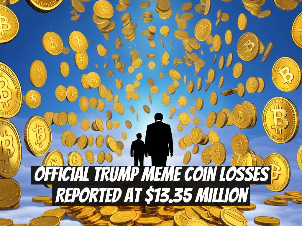Official TRUMP Meme Coin Losses Reported at $13.35 Million