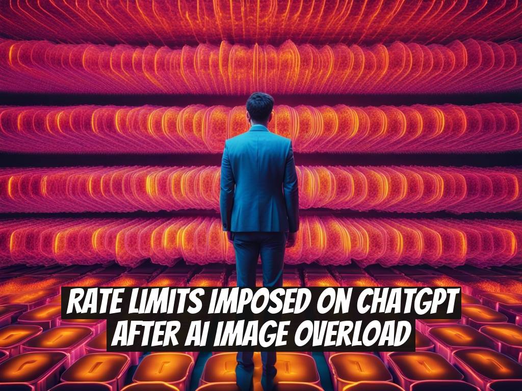 Rate Limits Imposed on ChatGPT After AI Image Overload
