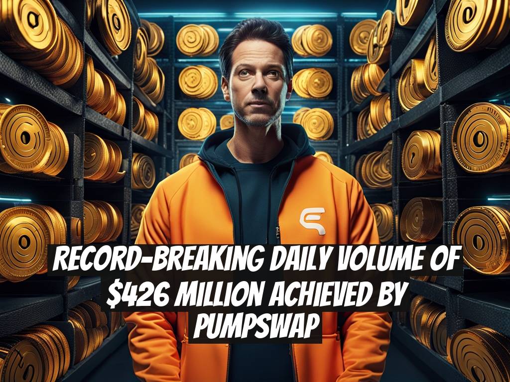 Record-Breaking Daily Volume of $426 Million Achieved by PumpSwap
