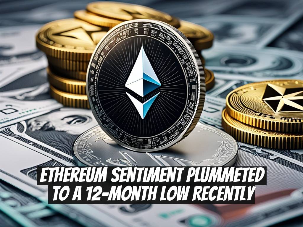 Ethereum Sentiment Plummeted to a 12-Month Low Recently