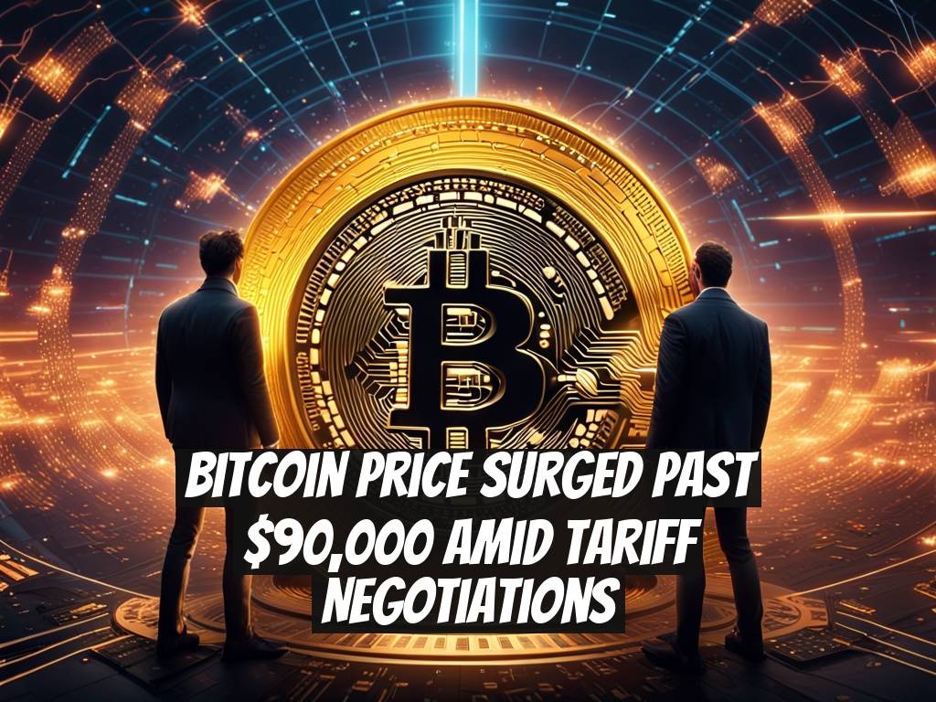 Bitcoin Price Surged Past $90,000 Amid Tariff Negotiations