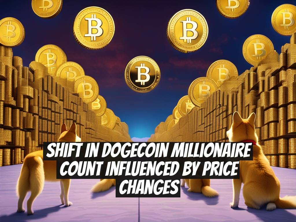 Shift in Dogecoin Millionaire Count Influenced by Price Changes