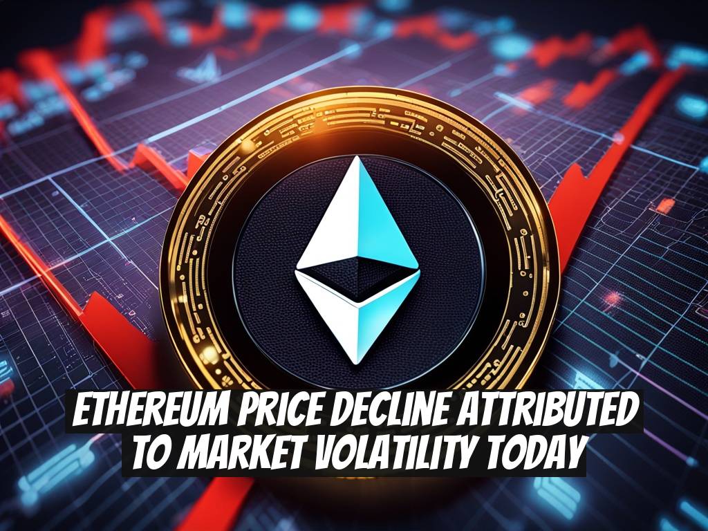 Ethereum Price Decline Attributed to Market Volatility Today
