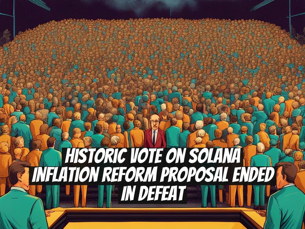 Historic Vote on Solana Inflation Reform Proposal Ended in Defeat