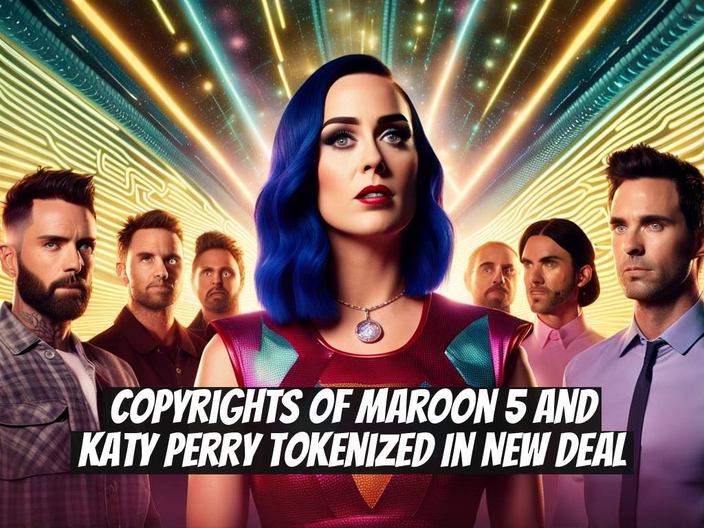 Copyrights of Maroon 5 and Katy Perry Tokenized in New Deal