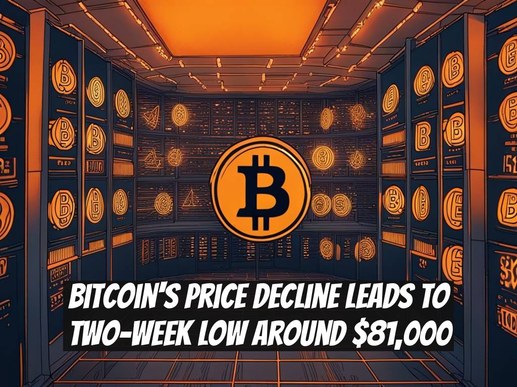 Bitcoin's Price Decline Leads to Two-Week Low Around $81,000