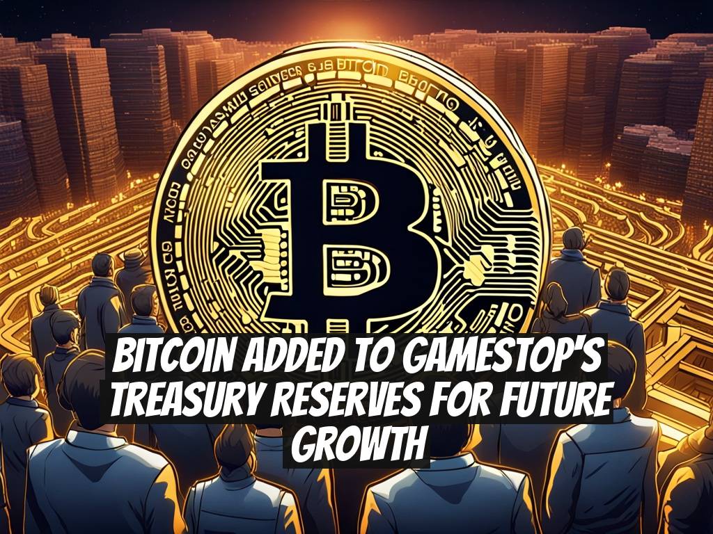 Bitcoin Added to GameStop's Treasury Reserves for Future Growth