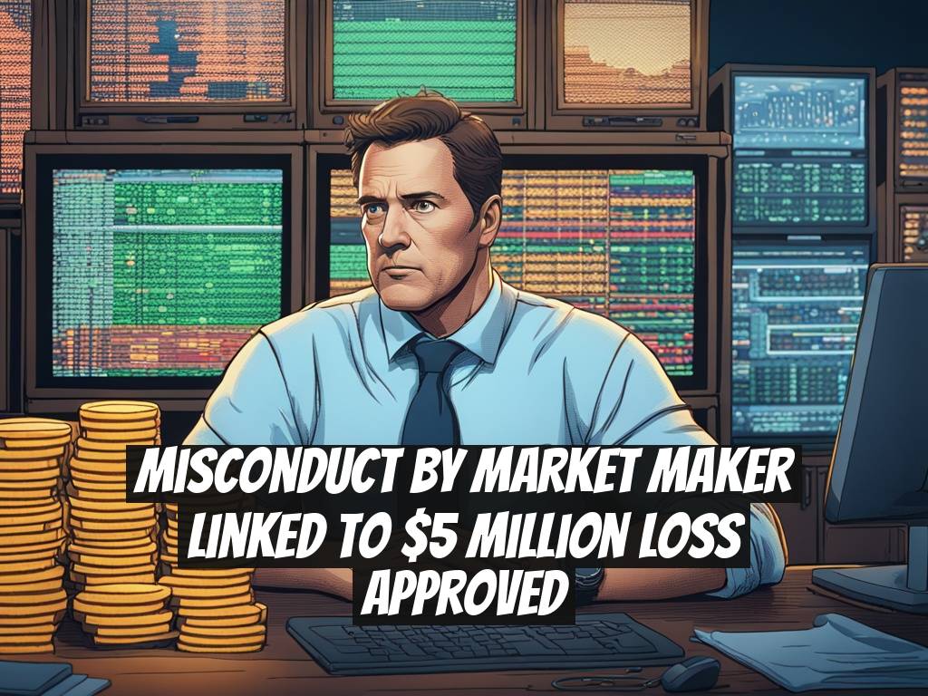 Misconduct by Market Maker Linked to $5 Million Loss Approved
