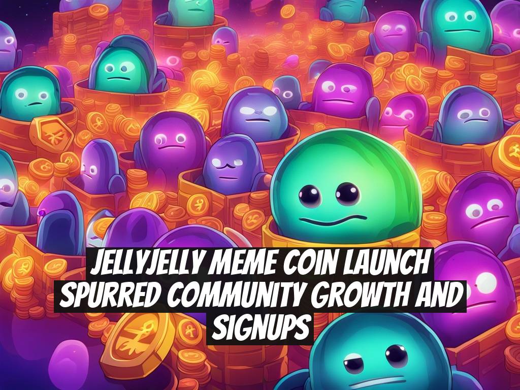 JellyJelly Meme Coin Launch Spurred Community Growth and Signups