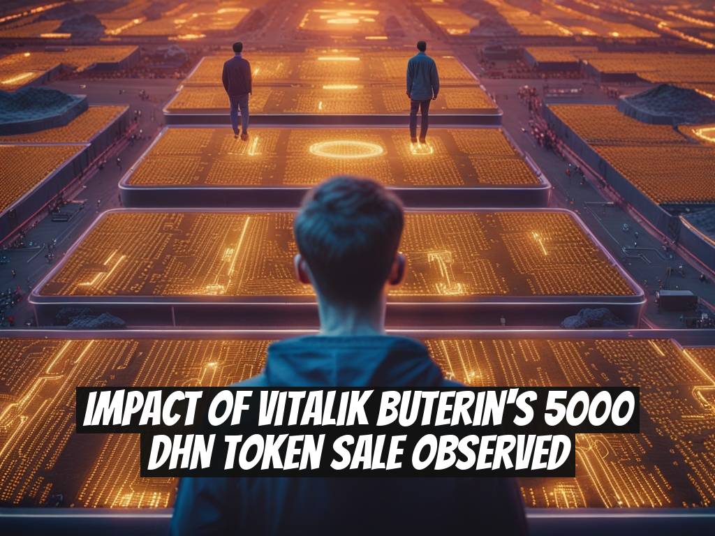 Impact of Vitalik Buterin's 5000 DHN Token Sale Observed