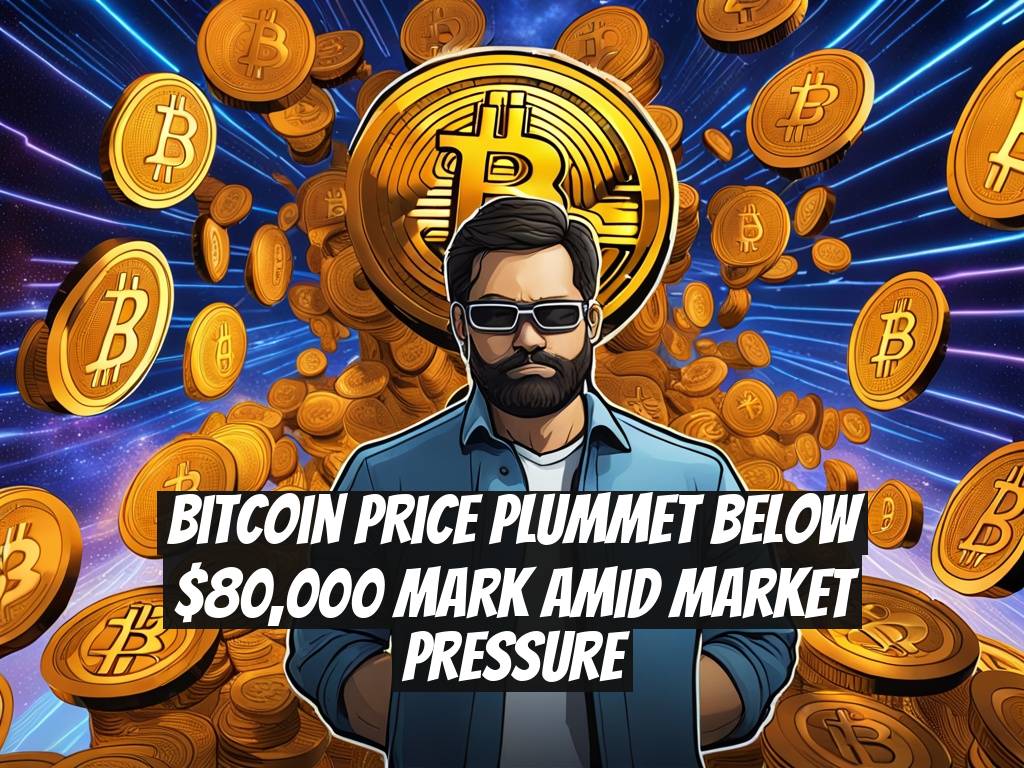 Bitcoin Price Plummet Below $80,000 Mark Amid Market Pressure