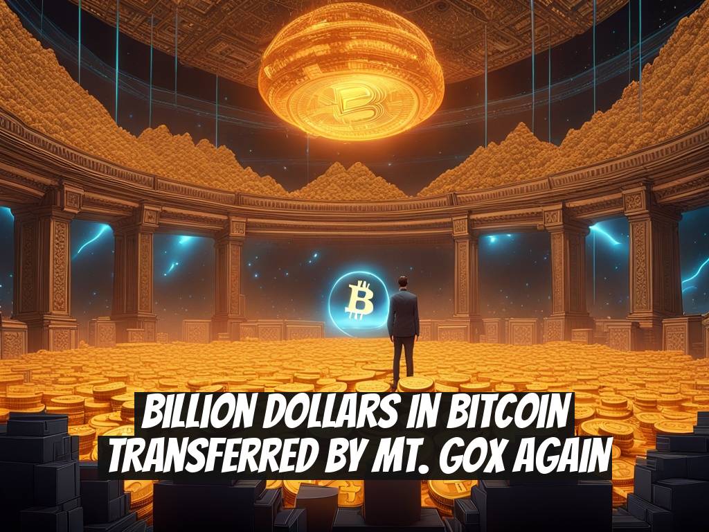 Billion Dollars in Bitcoin Transferred by Mt. Gox Again