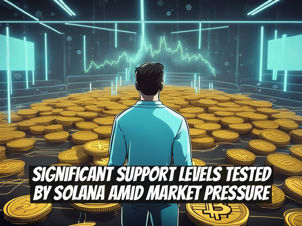 Significant Support Levels Tested by Solana Amid Market Pressure