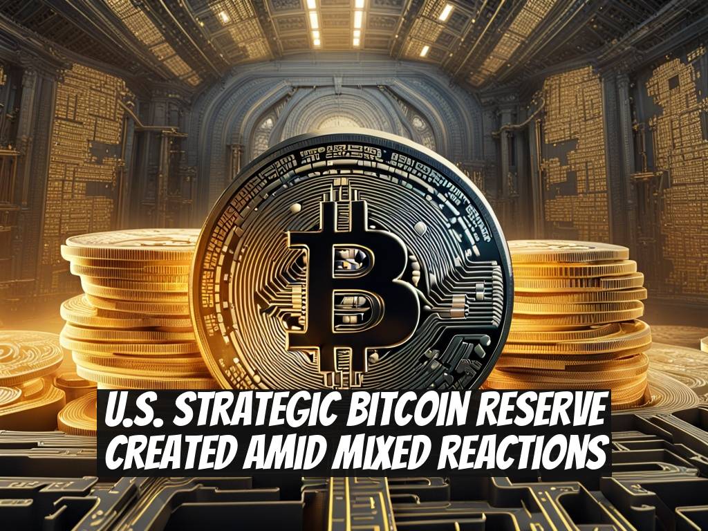 U.S. Strategic Bitcoin Reserve Created Amid Mixed Reactions