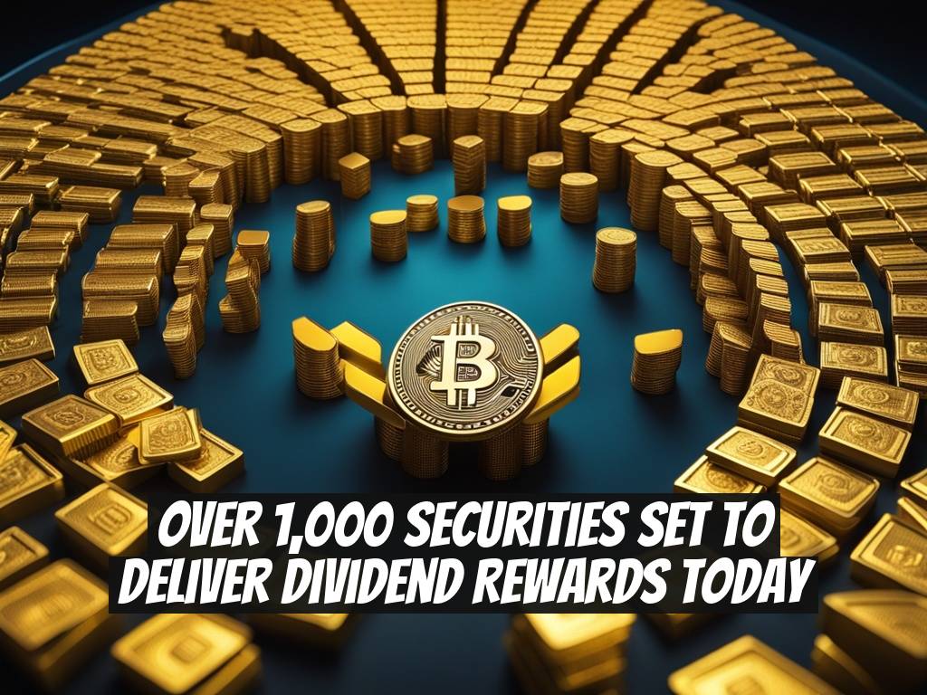 Over 1,000 Securities Set to Deliver Dividend Rewards Today