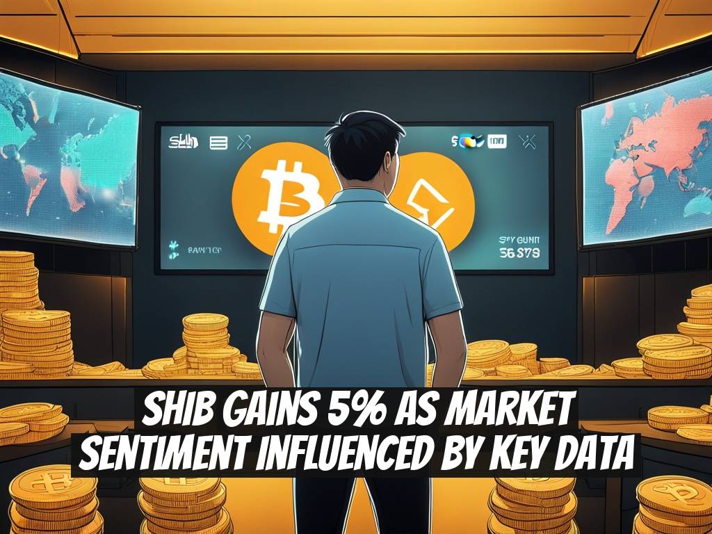 SHIB Gains 5% as Market Sentiment Influenced by Key Data