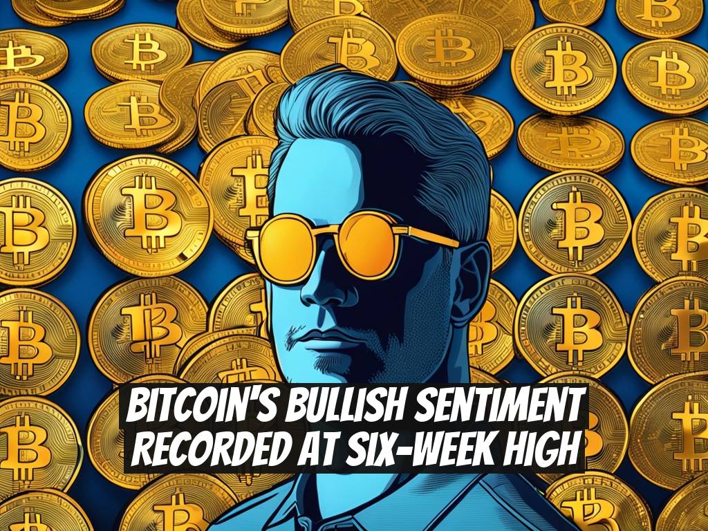 Bitcoin's Bullish Sentiment Recorded at Six-Week High